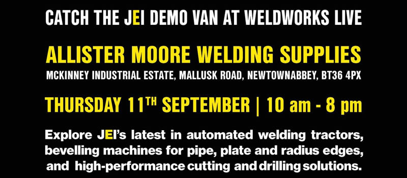 Catch The JEI Demonstration Van At Weldworks Live 2025