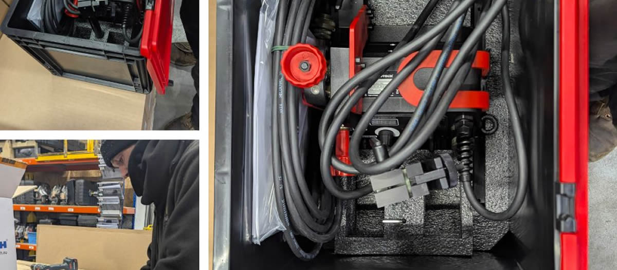 Gecko Welding Tractor Shipped to Allister Moore Welding