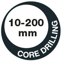 10-200mm Core Drilling