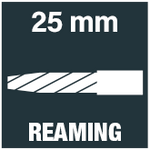 25mm Reaming