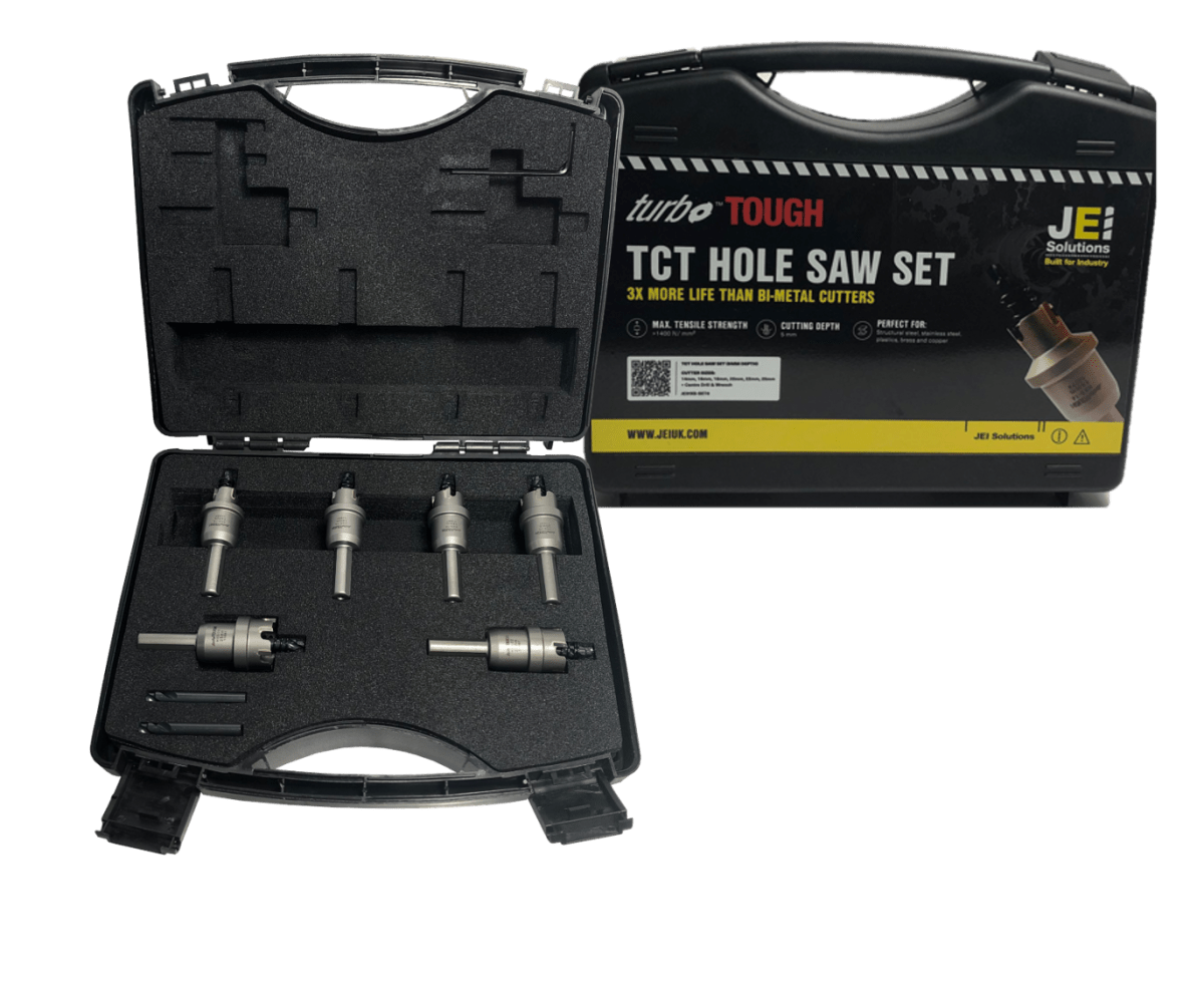 6 PIECE TCT HOLE SAW SET - 5 MM