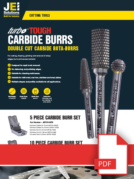 Carbide Burrs - Brochure