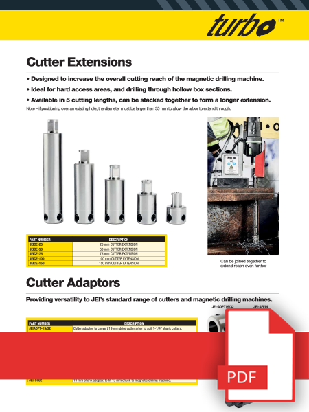 Cutter Adaptors - Brochure