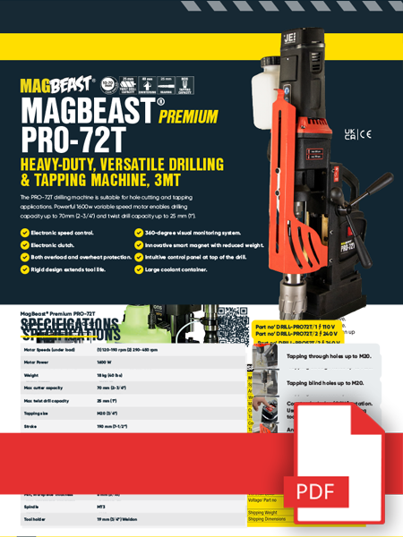 Magbeast Premium PRO-72T﻿ - Brochure
