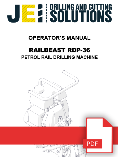RailBeast Petrol RDP-36 - Manual