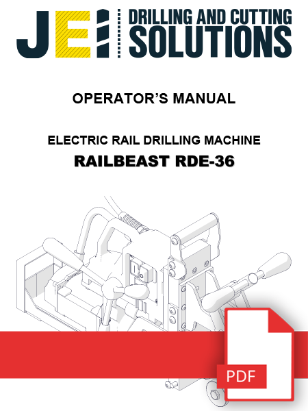 RailBeast Electric RDE-36 - Manual