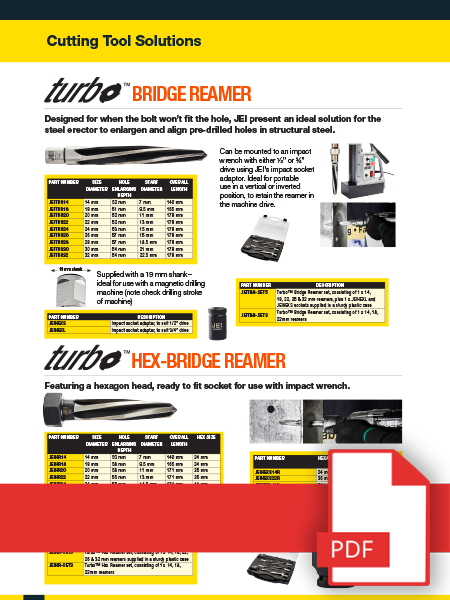 Turbo™ Bridge Reamers - Brochure
